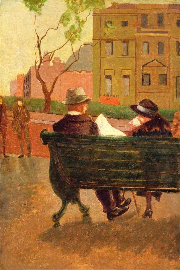 Malcolm Drummond - Die Parkbank - The Park Bench